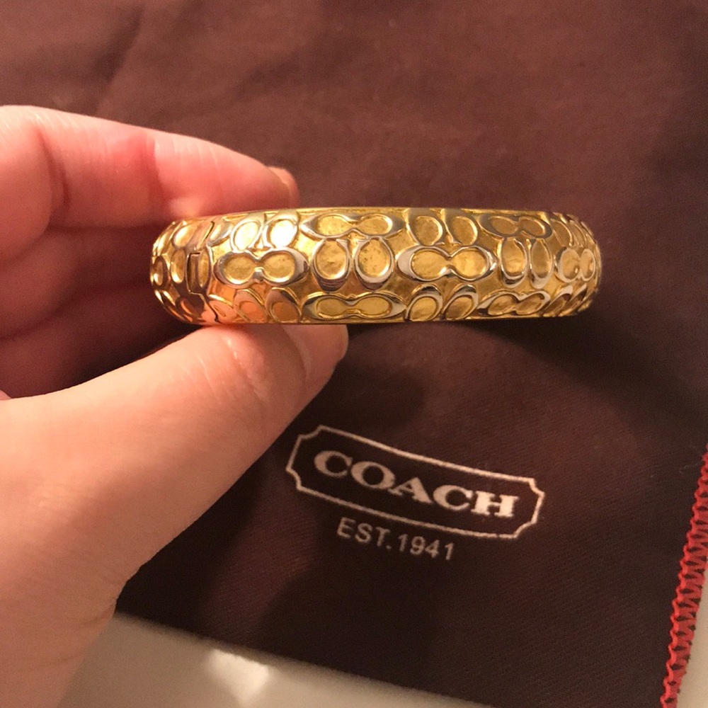 Signature Gold Coach Bracelet